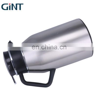 GiNT 1.6L New Design Simple Style Teapot Stainless Steel Outer Glass Inner Coffee Pots with Discount Price