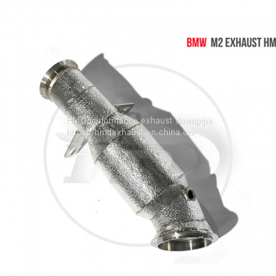 HMD Exhaust Manifold Downpipe for BMW M2 M3 M4 M5 Car Accessories With Catalytic Header Without Cat Whatsapp008613189999301