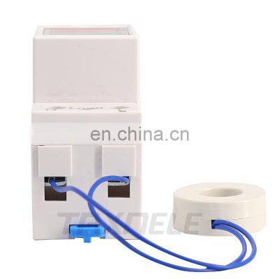 D37-2042 DIN Rail Digital Meter AC 80-300V 0-100A Ammeter Voltmeter Red Green LED Voltage Current Meter Multimeter photo-2