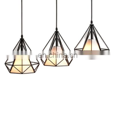 Simple Home Creative Ceiling Chandelier Metal Shade Hanging Light