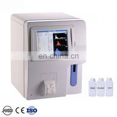 Open System 3-part Hematology Analyzer Automated Single Channel Cell Blood Counter photo-3