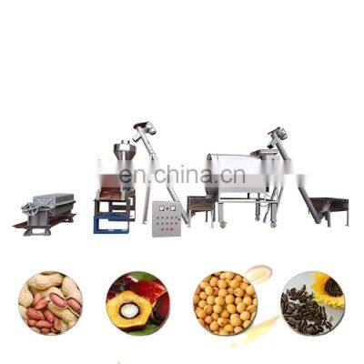 China groundnut oil presser machine setup efficient peanut oil production line