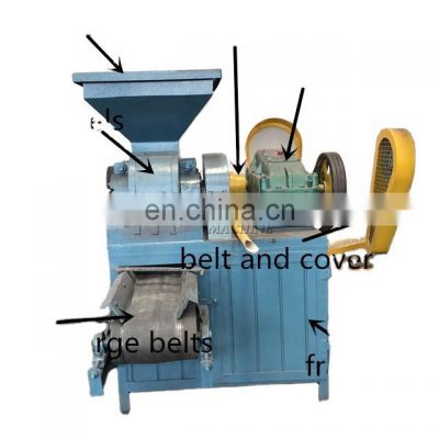 Different type charcoal briquette machine for barbecue charcoal ball press machine