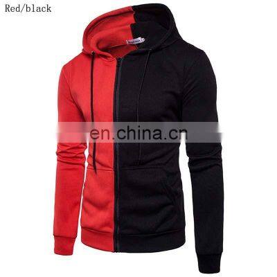 Merchant Direct Custom High-quality Zipper Sports Cotton Men's Hoodie