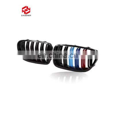 ChangZhou HongHang Manufacture Automotive Accessories Grills,Glossy Black Front Bumper Grilles For 5 Series F10 F11 2010-2017