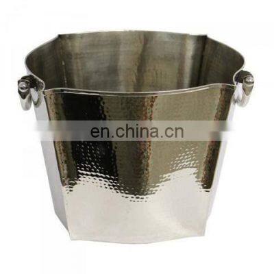 hammered funky wine bucket