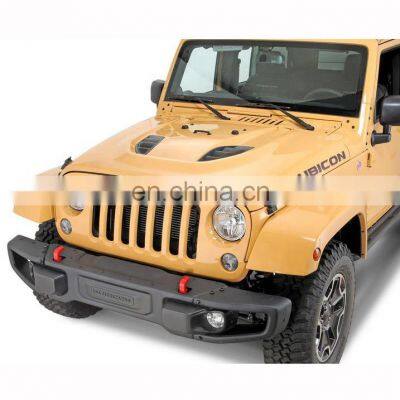 10th anniversary truck master hood cover for jeep jk engine hood J066