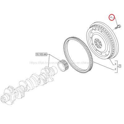 FPT IVECO CASE Cursor11 EURO 6 F3GFE613A B001 5801863562/5801690111 The flywheel screw 99430395