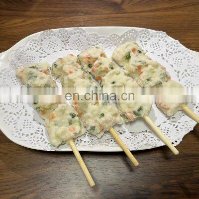 Hot Sale Frozen Squid Surimi Skewer Corn in photo-2