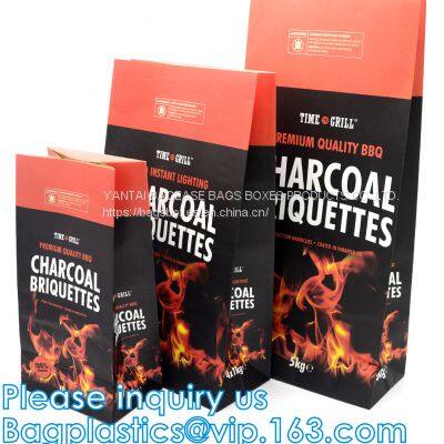 Charcoal Paper Sack, Foodstuff Packing Bag, Dextrose Kraft Bag, Charcoal Paper Sack, Citric Acid Packing Bag photo-3
