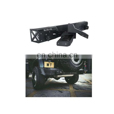 Furyengraver Rear Bumper Guard Back Bull Bar for Jeep wrangler JK bumper 4X4 Accessories