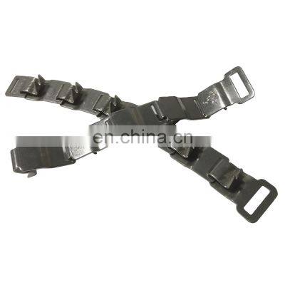 Custom Metal Sheet Metal Stamping Parts Precision Zinc Plated Steel Metal photo-4