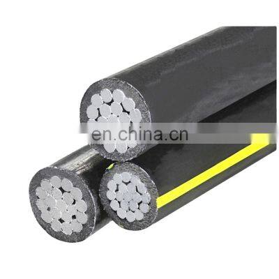 Low Voltage 0.6/1kv Abc Aerial Bundle Cable JKLYJ Aluminium Abc Overhead Cable