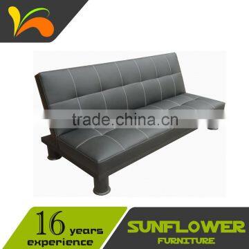 Convertible PU Folding Sofa Bed