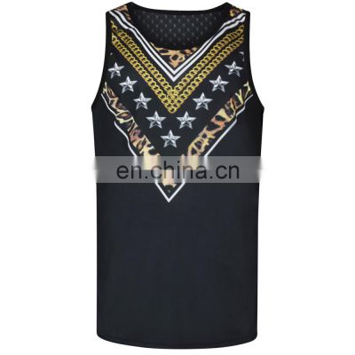 100% Cotton Muscle Top Sleeveless Travel Vest Unisex Plain Custom Logo Men Workout Tank Top