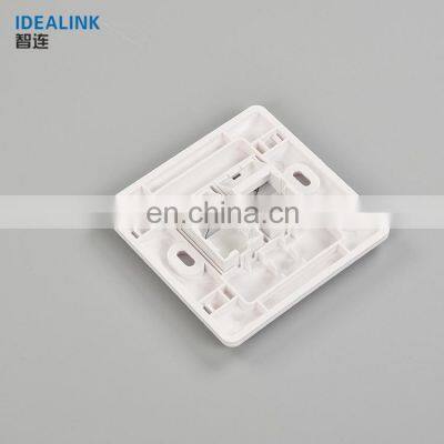 Communication Network RJ45 Wall Socket Face Plate 2 Port Dual Face Plate photo-5