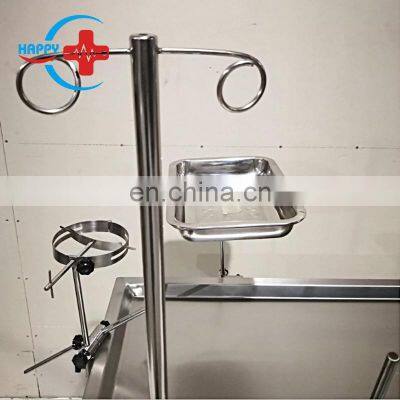 HC-R013 High Quality Stainless Steel Pet Hospital Dissecting Table Veterinary Anatomy Autopsy Dissection Table for Vet Animal photo-5