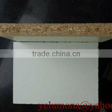 white faced particle board from china