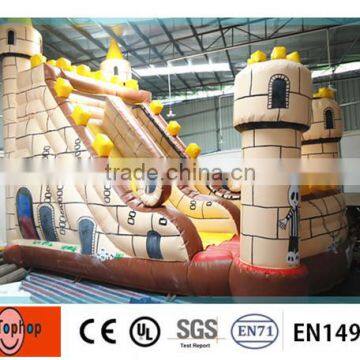 PVC Tarpaulin Giant Inflatable Water Slide For Kids And Adults photo-4