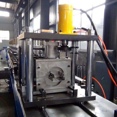 High Speed Customized Steel Metal Purlin Shelf Cold Roll Forming Machine Pillar Beam Upright Roll Forming Machine photo-2