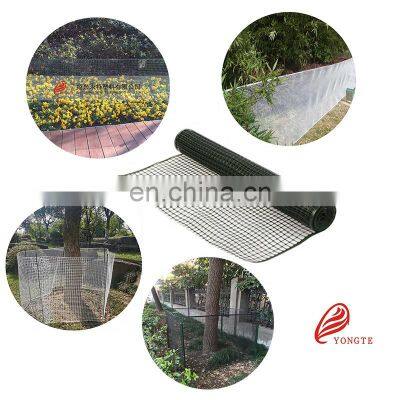 YONGTE multi-purpose temporary 3X25 Feet garden fence plastic hardware netting for plants