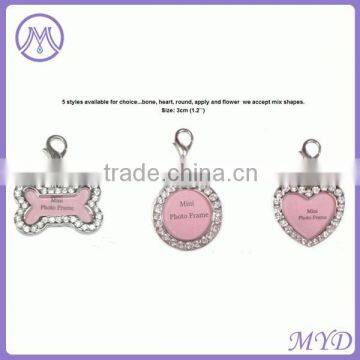 customized pet photo charms for cat dog necklace made in shenzhen