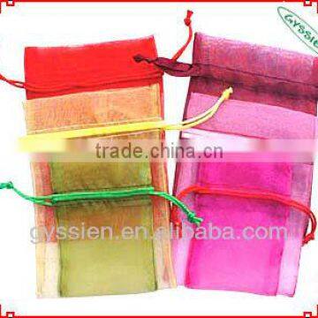 cheap new custom organza gift pouch bag