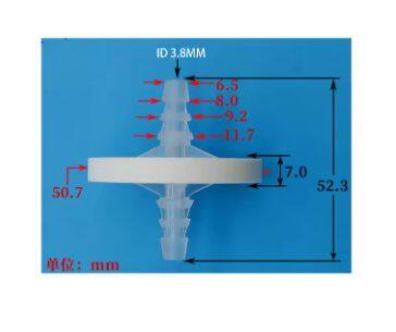 Lab Oxygen Concentrator Filter Sanitary Aseptic Air Respiratory Filter With Hydrophobic PTFE Membrane Oxygen Filter photo-2