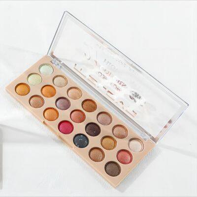 Factory Customizable 21 Color Eyeshadow Palette Cosmetics  Private Label La Sombra De Ojos