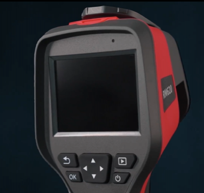Intelligent RM620 Precision Thermal Imager – Custom Spot/Area Temperature Measurement & 8× Zoom for HVAC & Electronic Circuit Testing