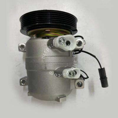 Compressor Ar Condicionado Original Sany Escavadeira Kit Completo Refrigeracao SY135C SY75C Replacement photo-3