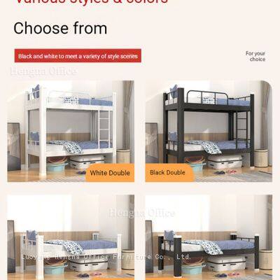 Heavy Duty Metal Bunk Bed | Strong Steel Frame & Rust-Proof Powder Coating | Staff Dormitory Projects - China Factory Direct photo-5