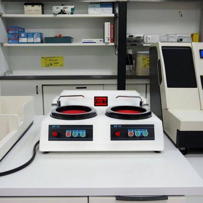 HST-MoPao 2D Double-Disc Grinding and Polishing Testing Equipment Machine With 1-Year Warranty Two Steps Stationary Speed photo-4