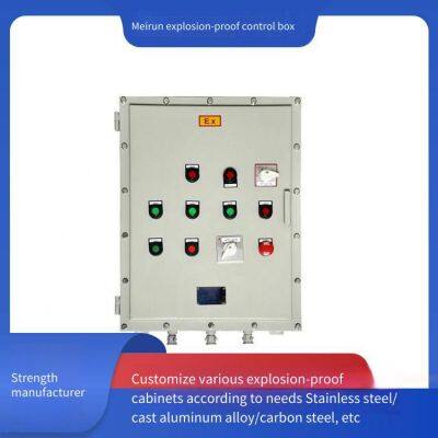 Dust-proof, Moisture-proof and Explosion-proof Box. Special Explosion-proof Control Cabinet for Chemical Industry. Essential Power Distribution Equipment for Gas Station Safety photo-5