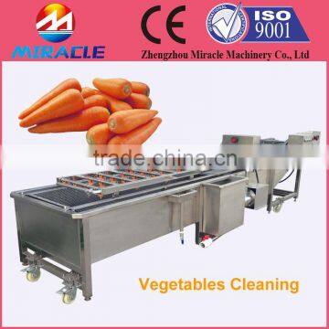 Commercial carrots/potatoes/celery vegetables washing equipments/root vegetables cleaning machine