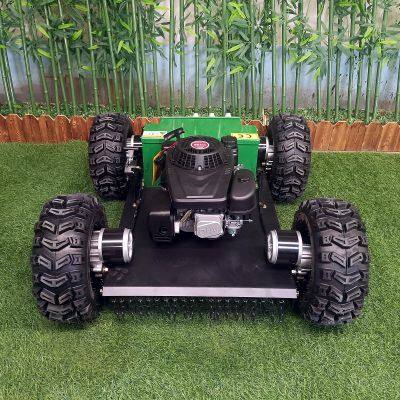 Vigorun Tech Green Petrol-Powered Industrial Grade 4-Stroke Self Propelled 4WD Robotic Lawn Mower With Tubeless Tires photo-6