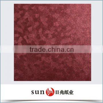 120g Diamond Textured Wood Pulp Elegant Pearl Paper for Box photo-2