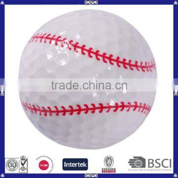 bulk all kinds of printed packing golf ball with lanyard