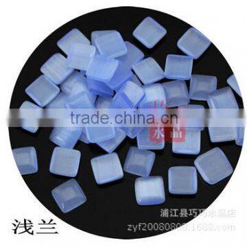 Flatback Square Shape Material Cat's Eye Stone at Best Factory Price #mixed Color Wholesale 4/6/8mm photo-3