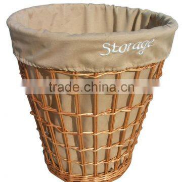 HONEY single open weave willow basket