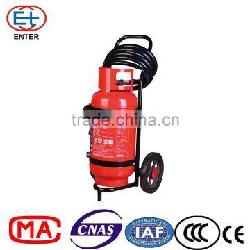 50kg ABC BC DCP Dry powder fire extinguisher on wheel OEM