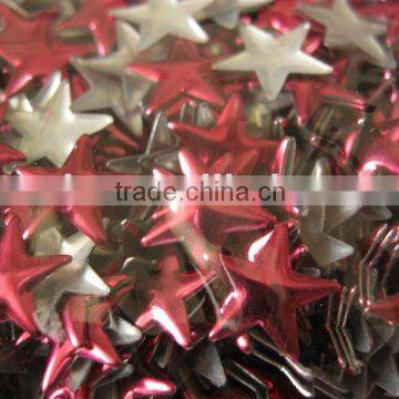 144PCS/1GR Rhinestuds Hot Fix Iron on Star Shape 10mm