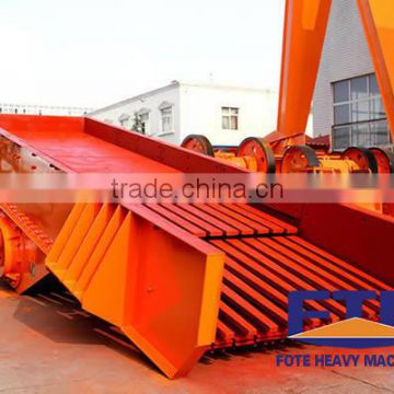 Large capacity Vibrating feeders of Henan Fote company