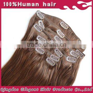 wholesale brazilian remy hair clip in hair extension