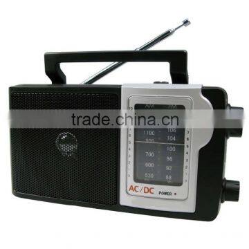Cheap Classical Black Design Portable Analogue AM FM Radio photo-2