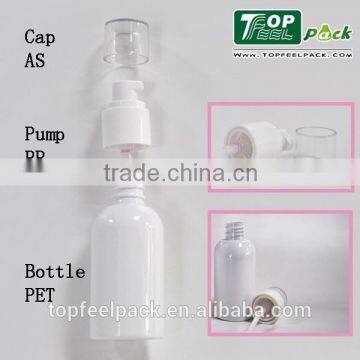 PET Plastic Lotion Bottle With Lotion Pump Blowing Bottle 80ml ,100ml,120ml