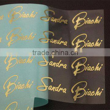 metal nickel brand logo decorative decals for furniture