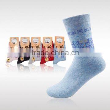 5 Pairs Girls Womens Socks Lot Wool Knit Warm Dress Socks