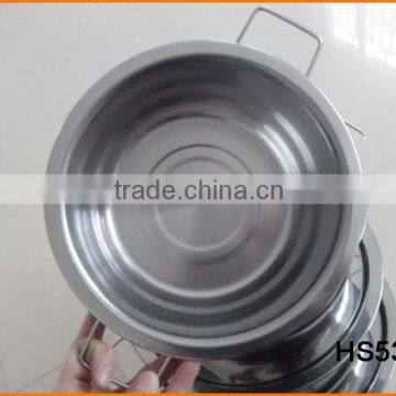 HS539 10pcs Stainless Steel Thailand Style Pot photo-3