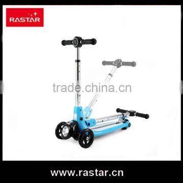 Rastar hot sale kids toy shopping 3 wheel flash scooter balance